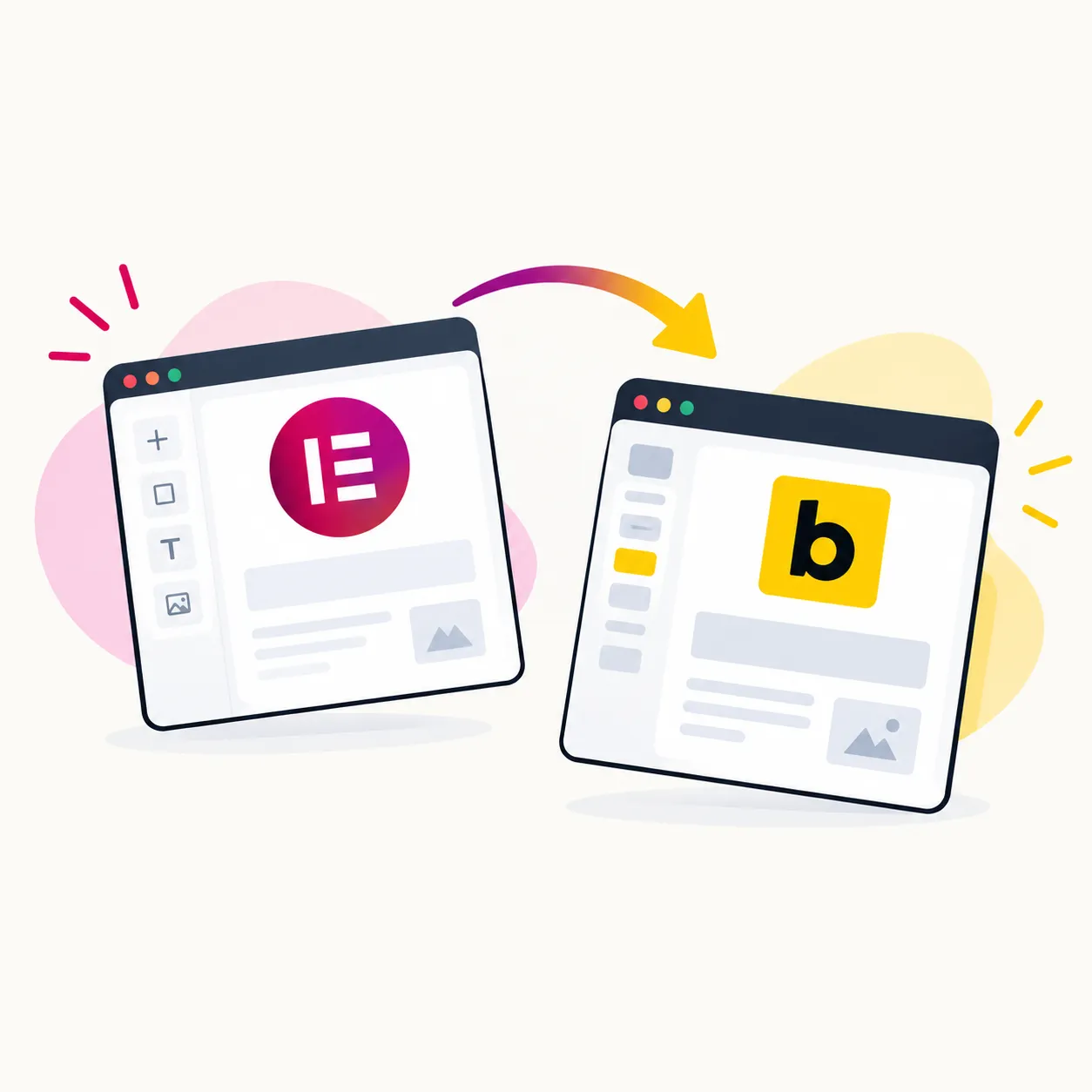 Elementor to bricks builder website migration